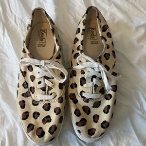 Keds Animal Print Canvas Sneakers